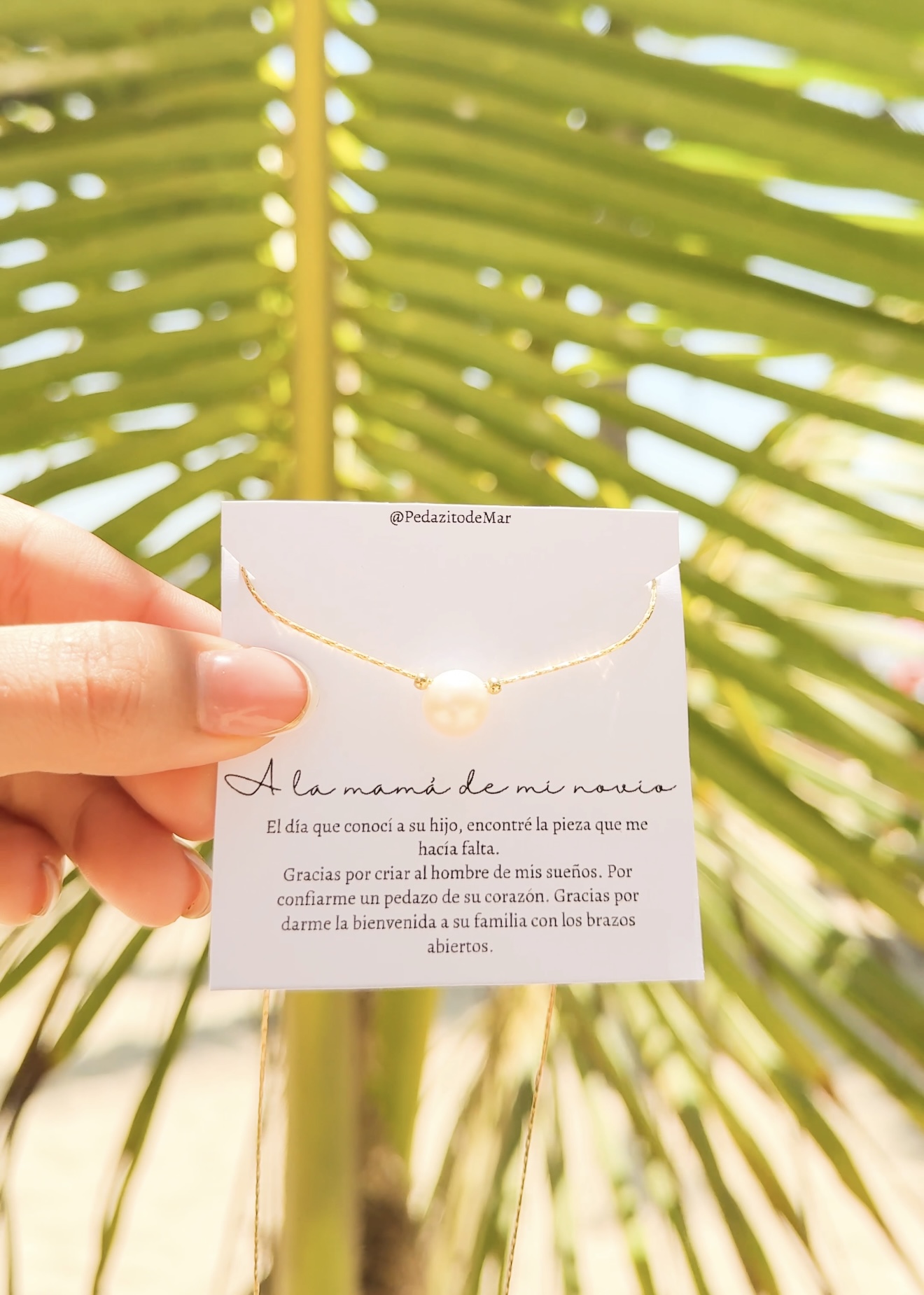 COLLAR A LA MAMÁ DE MI NOVIO