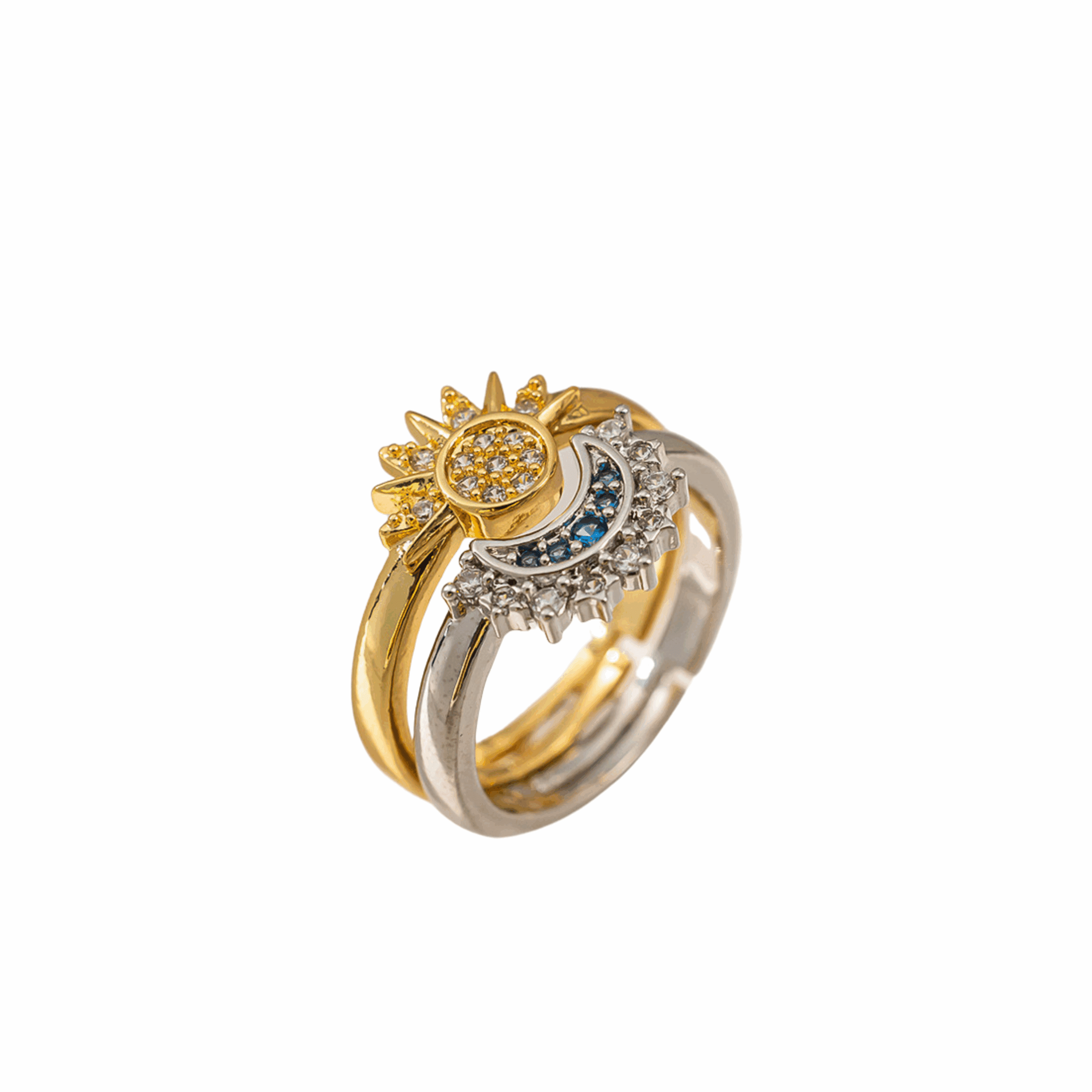 ANILLOS SOL Y LUNA